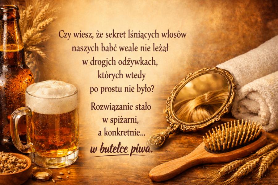 Dlaczego piwo na włosy? (To nie tylko chmiel!)